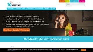 Nannytax - Nanny Tax & Payroll Services for UK Employers