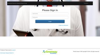 Please Sign In - Login Page