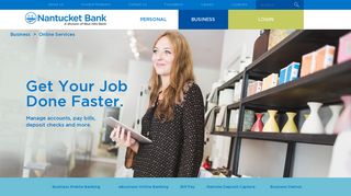 Business Online Services | Nantucket Bank
