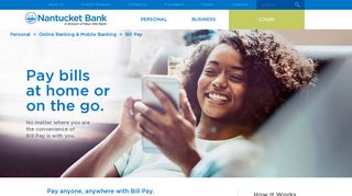 Personal Bill Pay | Nantucket Bank