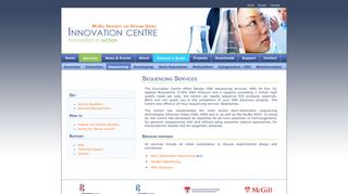 McGill University and Génome Québec Innovation Centre - Sequencing