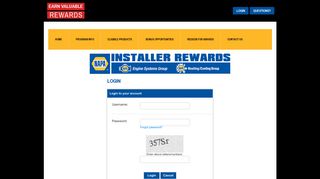 Login - NAPA Installer Rewards Group Rewards