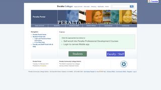 Canvas - Peralta Portal Peralta Portal - Peralta Colleges
