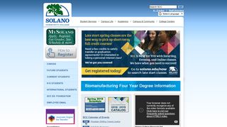 Solano Community College: Homepage