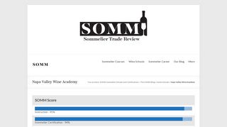 The SOMM Review: Napa Valley Wine Academy in California