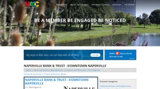 Naperville Bank & Trust - Downtown Naperville - [[Organization ...
