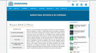 Narayana School Chennai | Narayana E Techno Schools In Chennai ...