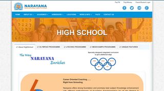 High School - Narayana Schools