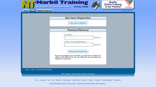 Lost Password Retrieval :Narbil Training