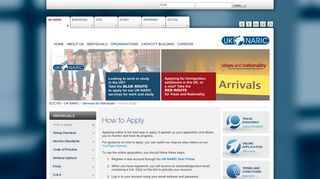 How to Apply - uk naric