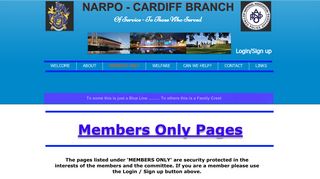narpocardiff | MEMBERS ONLY
