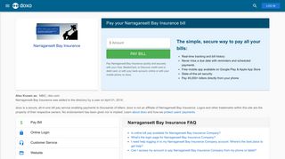 Narragansett Bay Insurance (NBIC): Login, Bill Pay, Customer Service ...