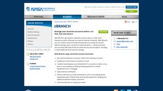 eBranch Business | NASA Federal Credit Union