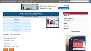 NASA Federal Credit Union - Upper Marlboro, MD