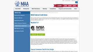 NASA Federal Credit Union | Mathematical Association of America