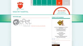 Pet Portal Login - Nasa Pet Hospital