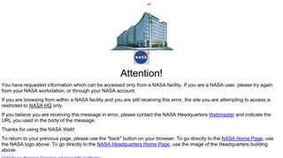 NASA: Inside HQ - Applications and Systems