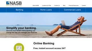 Simplify your finances with NASB Online Banking