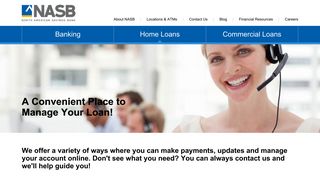 A Convenient Place to Manage Your Loan | NASB