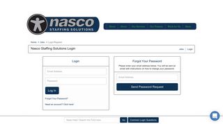 Login - Nasco Staffing Solutions Jobs - ApplicantPro