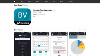 Nasdaq Boardvantage on the App Store - iTunes - Apple