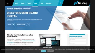 Directors Desk Board Portal for Public, Private & Nonprofits | Nasdaq
