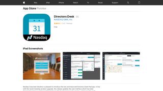 Directors Desk on the App Store - iTunes - Apple