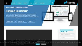 Investor Data Insights & Investor Relations Tools | IR Insight | Nasdaq