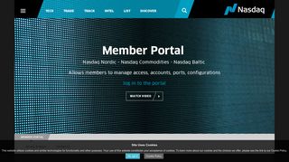 Member Portal - Member Access Solutions - Nasdaq