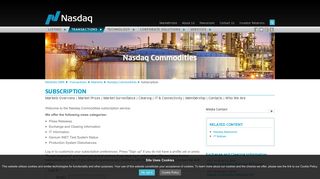 Subscription - Nasdaq