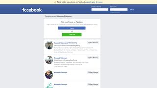 Naseeb Rahman Profiles | Facebook