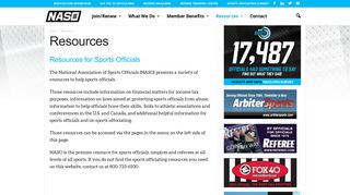 Resources - National Association of Sports Officials