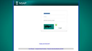 Please Sign In... - NSAP