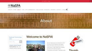 About — NASPA - Network and Systems Professionals Association