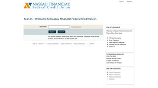 Nassau Financial Access-24