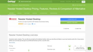 Nasstar Hosted Desktop Pricing, Features, Reviews & Comparison of ...