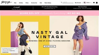 Nasty Gal: Women's Online Clothes & Fashion Shopping