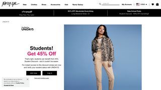 UNiDAYS | Student Discount On Fashion & Clothes | Nasty Gal