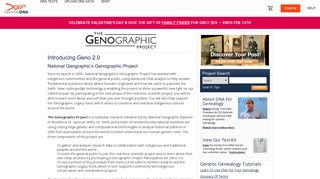 Family Tree DNA - Genographic Project