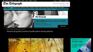 National Geographic launches YourShot photo-sharing platform ...