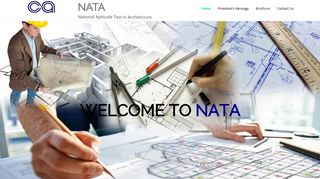 National Aptitude Test in Architecture (NATA) : Home page