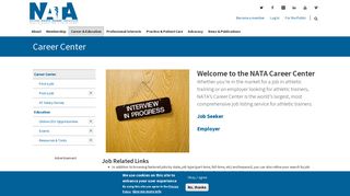 Career Center | NATA