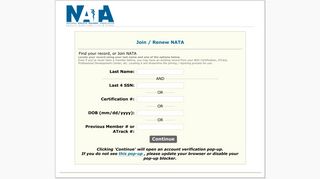 Membership - NATA