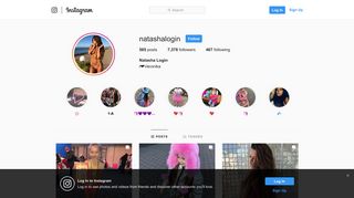 Natasha Login (@natashalogin) • Instagram photos and videos