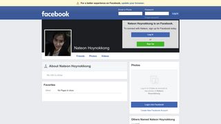 Nateon Hoynokkong | Facebook
