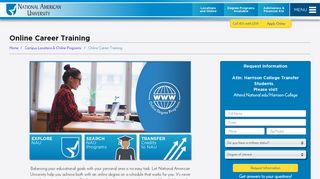 Online Career Training - National American University