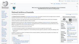 National Archives of Australia - Wikipedia