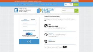 Log in / Register - REALTOR® Store - National Association of Realtors