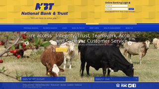Welcome to National Bank & Trust