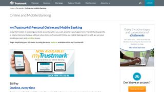Online and Mobile Banking - Trustmark